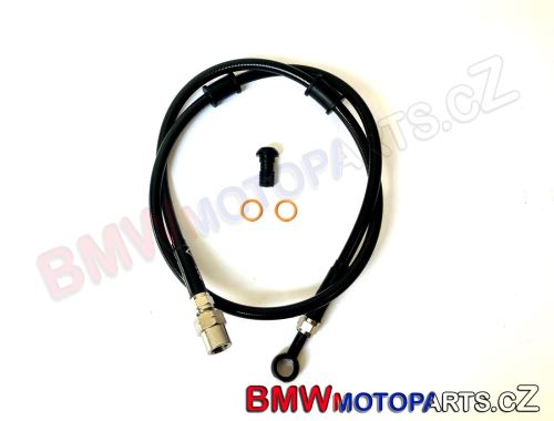 Brzdová hadice přední  BMW R80, černá