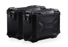 Hliníkové kufry TRAX ADV sada 37 l a 45 l černé, BMW F 800 R (09-)/ F 800 GT (13-)